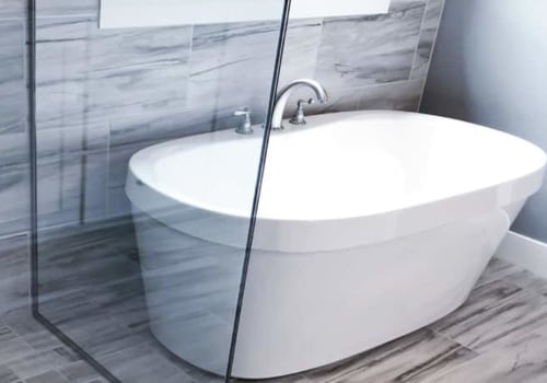 Which bathroom finish is easiest to clean?