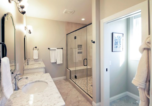 What bathroom finishes are easiest to maintain?