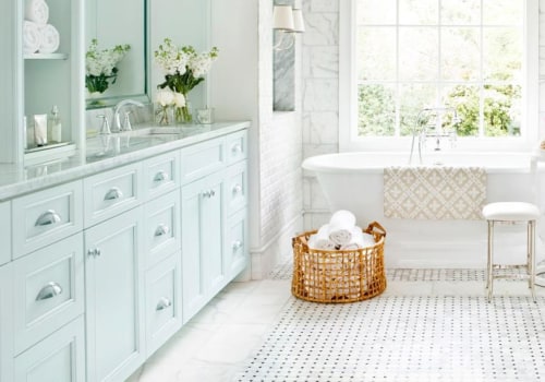 What are timeless bathroom fixture finishes?